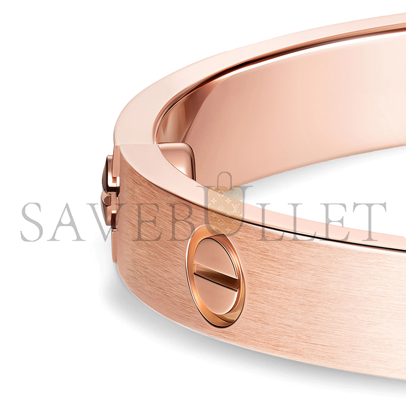 CARTIER LOVE BRACELET, CLASSIC MODEL, BRUSHED B6079917